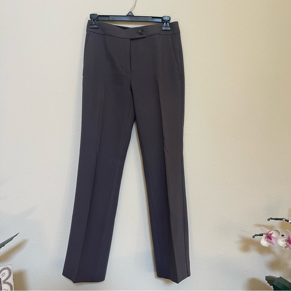 Size 00 Petite Ann Taylor Dark Gray Women's Trousers